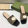 2021 Летняя роскошь дизайнерская тапочка женские сандалии печать хлопчатобумажные ткани блестки обуви открытый газон женские туфли пляж большой размер 35-42