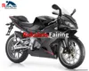 Sportbike omslag för Aprilia RS125 06 07 08 09 10 11 Fairing Shell Rs 125 2006-2011 Matt Black Fairings Kit (formsprutning)
