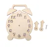 Party Gunst druk Board Diy Clock Toys Baby Montessori Sensory Activity Accessories2591968