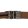 Cinturones Batoorap Bintar de diseño para hombres Correa de la cintura de vaca Masilla Hebilla de metal de cuero negro macho WLE0091549324
