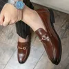 أحذية غير رسمية للرجال من الجلد الأسود الأنيق للرجال المتسكعون أزياء رجالي ليثر ذكور البغال الذكور رجل الصيف 97607 ق