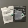 15 * 19cm Paquet de mode Boîte de vente au détail Emballage Emballage Sac de protection OPP Sacs à fermeture à glissière pour masques