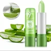 12pc/SET 3,5g Bálsamo labial colorido que muda de cor Brilho labial Aloe Vera Batom hidratante de longa duração para lábios atacado