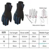 Ski Gloves 2pcs/Set Men\'s Snowboard Snowmobile Motorcycle Riding Winter Windproof Waterproof Unisex Snow