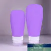 1 pcs 60ml 90ml 90ml silicone recarregável garrafa de viagem shampoo garrafa loção de loção de viagem de prensa garrafas de imprensa portátil portátil recipiente cosmético1 Preço de fábrica