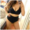 Hollow out Swimsuit Women Leopard Bathing Suit Bodysuit Sexy Halter Beachwear Female Swim Neon Bikini Swimwear XL 210611