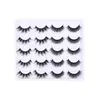 False Eyelashes 10 Pairs 3D Mink Thick Long Natural Hair Fake Lashes Fluffy Wispy Mixed Eye Lash Makeup Extension Tools