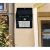 Lumière solaire extérieure capteur de mouvement 30 LED lumière solaire Super lumineuse applique murale solaire pour allée jardin