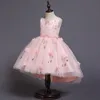 Vêtements de bébé Impression élégante Enfants Fête d'anniversaire Enfant Enfants Robe de soirée de mariage pour les filles 210331