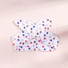 July Fourth Independence Day Top Ear Turbans Stars Print Headband For Baby Girls DIY Hair Accessories Kids Headwraps