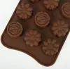 DIY Kök Mögel Choklad Matkvalitet Silikon Block Bakning Tårta Candy Mold Ice Gerice Cube Maker Bricka Icke-Toxisk