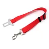 Dog Collars & Leashes 2021 Red Cat Pet Puppy Adjustable Buckle Auto Car Safety Seat Belt Harness Nylon Leash Colar Lead Pets Supplies