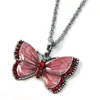 Pendentif papillon bijoux papillon collier de personnalité dames collier papillon en cristal