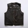 Australian sheep leather in one vest V-neck slim-fit short winter warm Lamb wool coat