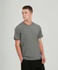 T-shirt de sport et de Yoga pour hommes, sweat-shirt de base solide, de qualité, à séchage rapide, confortable, respirant, 255n, 2021