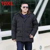 大型ジャケットの男性の男と肥料の冬の暖かい150kgの特大の厚いセクション10xl 9xl 8xl 7xl 6xl 210518