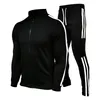 Men's Sets Zweiteiler Set Trainingsanzug Casual Reißverschluss Jacke + Hosen Harajuku Sportanzüge Frühling und Herbst Trainingsanzug Marke Sportswear 210916