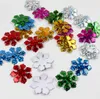 Fontes de festa 100 pçs / pack 30mm Natal floco de neve feltro acolchoado apliques para headwear artesanato de cabelo decoração de casamento diy acessórios por atacado sn2151