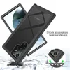 Hybrid Rugged Armor Rígido Plástico TPU Bumper Casos à prova de choque para Samsung Galaxy A02 M02 6,5 polegadas Capa traseira acrílica transparente