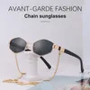 Sonnenbrille 2021 Frauen Mode Kette Vasos Decorativos Vintage Gläser Lunette De Soleil Femme Flut Zonnebril Dames Luxe7568108