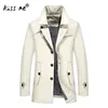 Men's Trench Coats 2021 Winter Jacket Mens Overcoat Windbreaker Cappotto Uomo Slim Fit Plus Size Coat