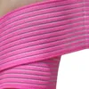 Fitness Corretivo Bandagem Brancer Elastic Sports Yoga Correção da pulseira Comprimento de 40 cm de suporte de pulso rosa