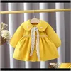 Manteau Outwear Vêtements Bébé Enfants Maternité Drop Delivery 2021 Printemps Des Vêtements Nés Mode Bébé Fille Veste Location Châle Trench Outerwe