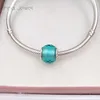 DIY Charme Pulseiras Jóias Pandora Murano Spacer para Pulseira Fazendo Bangle Verde Faceted Vidro Espaçador Bead para Mulheres Homens Presentes de Aniversário Festa de Casamento 791499SGQ