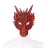 Halloween Carnival Party Pu espuma 3D Dragon Dragon Masks Halloween Party Cosplay Adereços assustadores máscara de terror