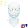 Au lager LED Light Therapy Face Neck Mask Hudvård IPL Skönhetsmaskin Skinning Firming Åtdragning Ansiktslyftföryngringanordning