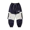 Hip Hop Boy Multi-Pocket Elastic Taille Design Harem Pant Men Streetwear Punk Casual broek Jogger mannelijke joggingbroek modieuze herenbroek