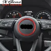 2021 Auto -styling Auto stuurwiel Hub Cover Accessoires Decoratie Sticker Ring Case voor A1 A3 S3 A4 A5 S5 A7 S7 Q3 Q5 TT1963273