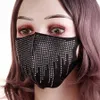 Masque étoile en soie glacée, Design de mode, tendance, poussière chaude tridimensionnelle, 6VIW726