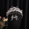 Brincos Colar Jóias de Jóias de Coroa de Casamento Conjunto de Pérolas de Pérola Simulada Tiara Tiara e Coroas para Meninas Acessórios para Hair Meninas