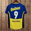 ESPNSPORT 97 98 BOCA Juniors Retro Maradona Caniggia Soccer Jerseys 2001 Roman Gimenez Riquelme Palermo Tevez Home Away Football Shirt