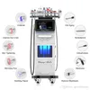 2022 المهنية 10 in1 هيدرا مياه قشر جلدي مع الرفع الحيوي سبا آلة الهيدروجاس المائية هيدرو microdermabrasion الأكسجين جت آلة الوجه للجمال