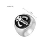 Fashion Skeleton Mammoth Men's Rings 2021 Arricals Stainless Steel Finger Jewelry for Women Couples Gift Goth Accessories