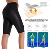 Abnehmen Hosen Neopren Taille Trainer Schweiß Sauna Shaper Frauen Bauch Thermo Leggings Fitness Workout 211218