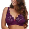 Sexy Gorgeous Embroidery Floral Lace Brassiere Plunge Sexy Lingerie Women's Underwear Big Size bra B C D DD E F Cup bh 210623