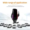 Infrared Wireless Car Charger Holder R3 for iPhone 11 pro max Samsung S10 Note 9 Auto Clamping Fast Charging Air vent Holders Support Xiaomi Huawei Smartphone