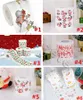 Party-Servietten, Frohe Weihnachten, Toilettenpapier, kreatives Druckmuster, Serie, Papierrolle, modisch, lustig, Neuheit, Geschenk, umweltfreundlich, tragbar, ZC464