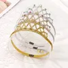 유아 반짝이 크라운 탄성 Hairband 패션 공주 머리띠 DIY 의류 장식 아이 액세서리 사진 소품