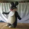 Талисман костюмы черный кролик талисман костюм костюм костюмы вечеринки игры платье одежда одежда рекламный карнавал Хэллоуин рождественские пасхальный фестиваль