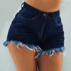 Femmes Sexy Skinny Slim Denim Bike Jeans Shorts Dames Été Vintage Taille Haute Gland Casual Beach Streetwear Cyclisme Fille 210714