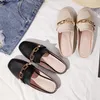 Women's Slippers Outdoor Women's Slippers Flat Muller Slippers Women's Fashion Sandals 2021 New Fashion Leather Shoes HWS323