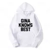 Brooklyn Nine Merch Gina Knows Hoodie Sweatershirt Gleicher Stil Grafik-Hoodies 210809