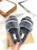 Luxury Designer Ladies Slippers 2022 Brand Top Quality Comfortable Plush Fashion Classic Lazy Home Shoes Hair Drag Size S M L