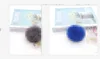 2021 Fashion Key Ringar Fox Fur Rabbit Ears Plush Artificiell Keychain Bag Pendant Custom Design OEM