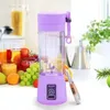 380ml 개인 믹서기 휴대용 미니 블렌더 USB Juicer Cup 전기 쥬스 병 과일 야채 도구 LLA6131755908