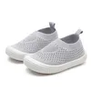 Children Casual Shoes Kids Sneakers Candy Soft Stretch Fabric Breathable Slip-on Sports Shoes For Boys Girls Fashion 211022